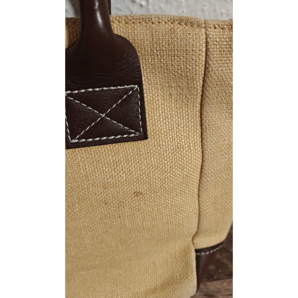 Chris Birchfield  Woven Bag Leather Trim - Picture 9 of 13